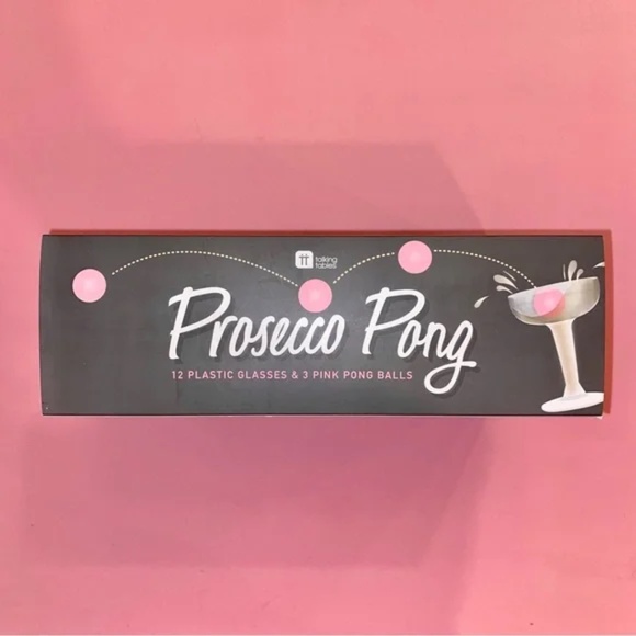 Pink Prosecco Ping Pong Ball Party Game Sparkling Champagne World Market Gifts - Picture 6 of 7